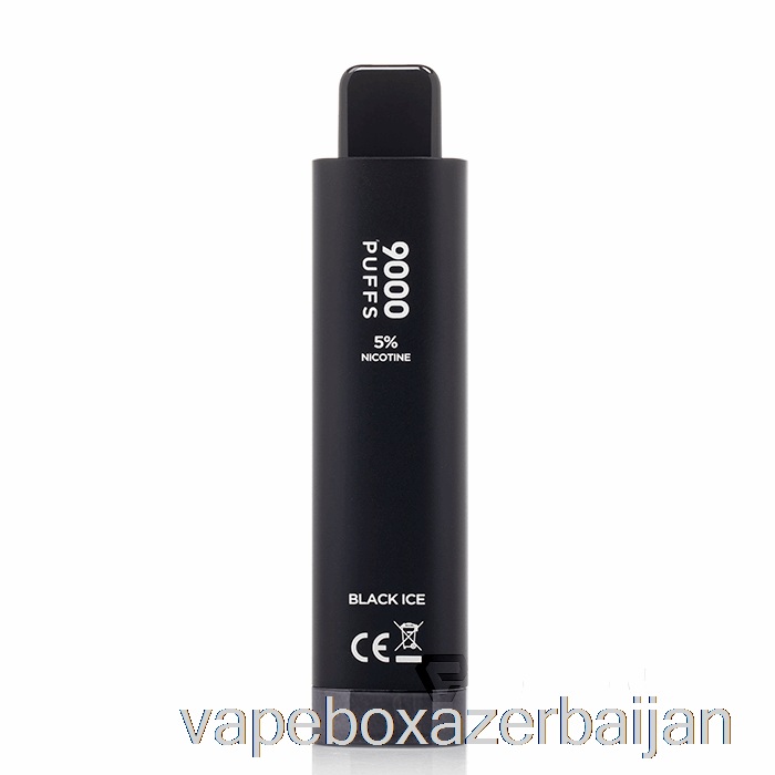 Vape Box Azerbaijan HQD Cuvie Plus 2.0 9000 Disposable Black Ice